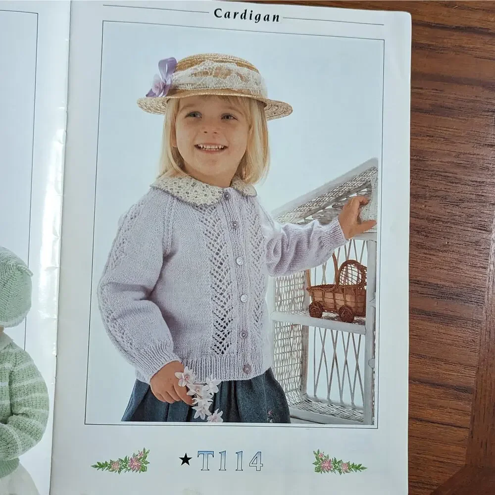 Little Stitches 2 in Peter Pan Baby Knitting Pattern Book